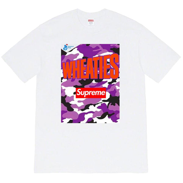 supreme wheaties tee black