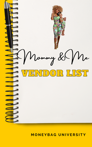 Mommy and Me Vendor List