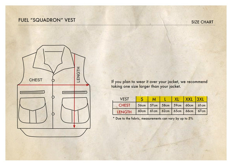 FUEL SQUADRON VEST – Strath Moto