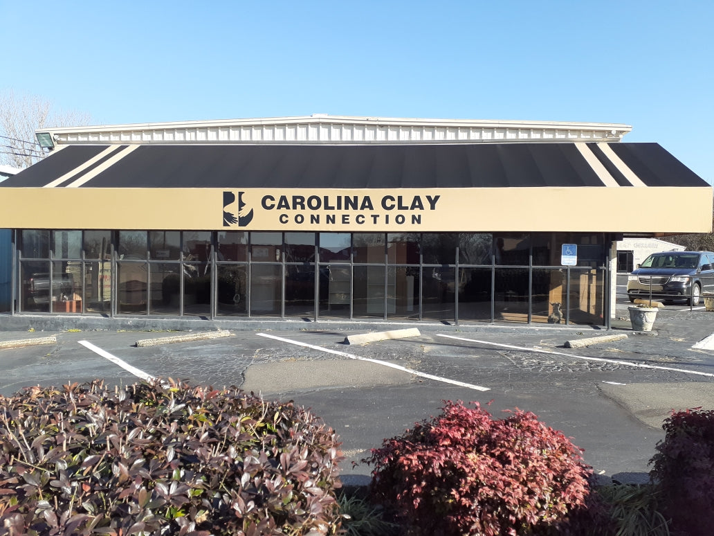 Carolina Clay Connection's new building, previously the Tyndall Furniture Gallery