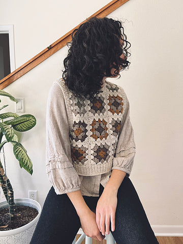 Agnes Sweater Vest   by Bethany Lynne