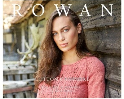 Cotton Cashmere Knitting Book by Sarah Hatton