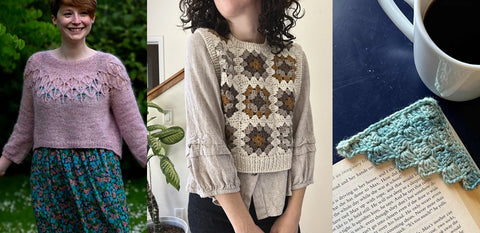 Wednesdays Wrap Up-Love Note, Agnes Sweater Vest & C2C Corner Bookmark