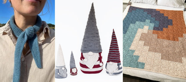 Wednesdays Wrap Up- Sophie Scarf, Choose Your Gnome Adventure & Autumn Swirl Blanket