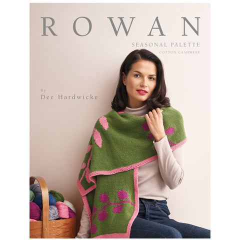 Rowan Seasonal Palette Cotton Cashmere Knitting Book