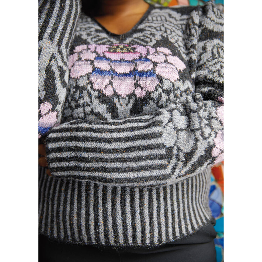 Tudor Rose Sweater Pattern- Say it with Flowers