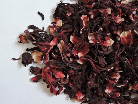 tea made from hibiscus flowers