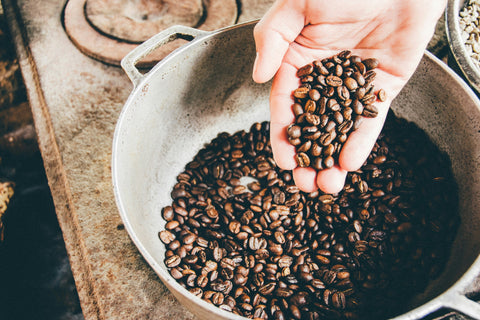 roasted coffee beans