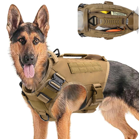harnais pour gros chien militaire