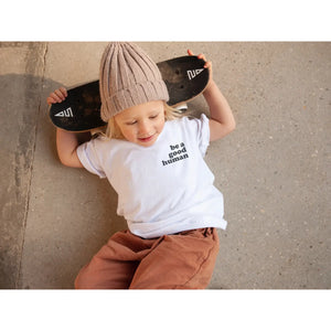 Be a Good Human Tee (White) - Ashe Couture, Inc