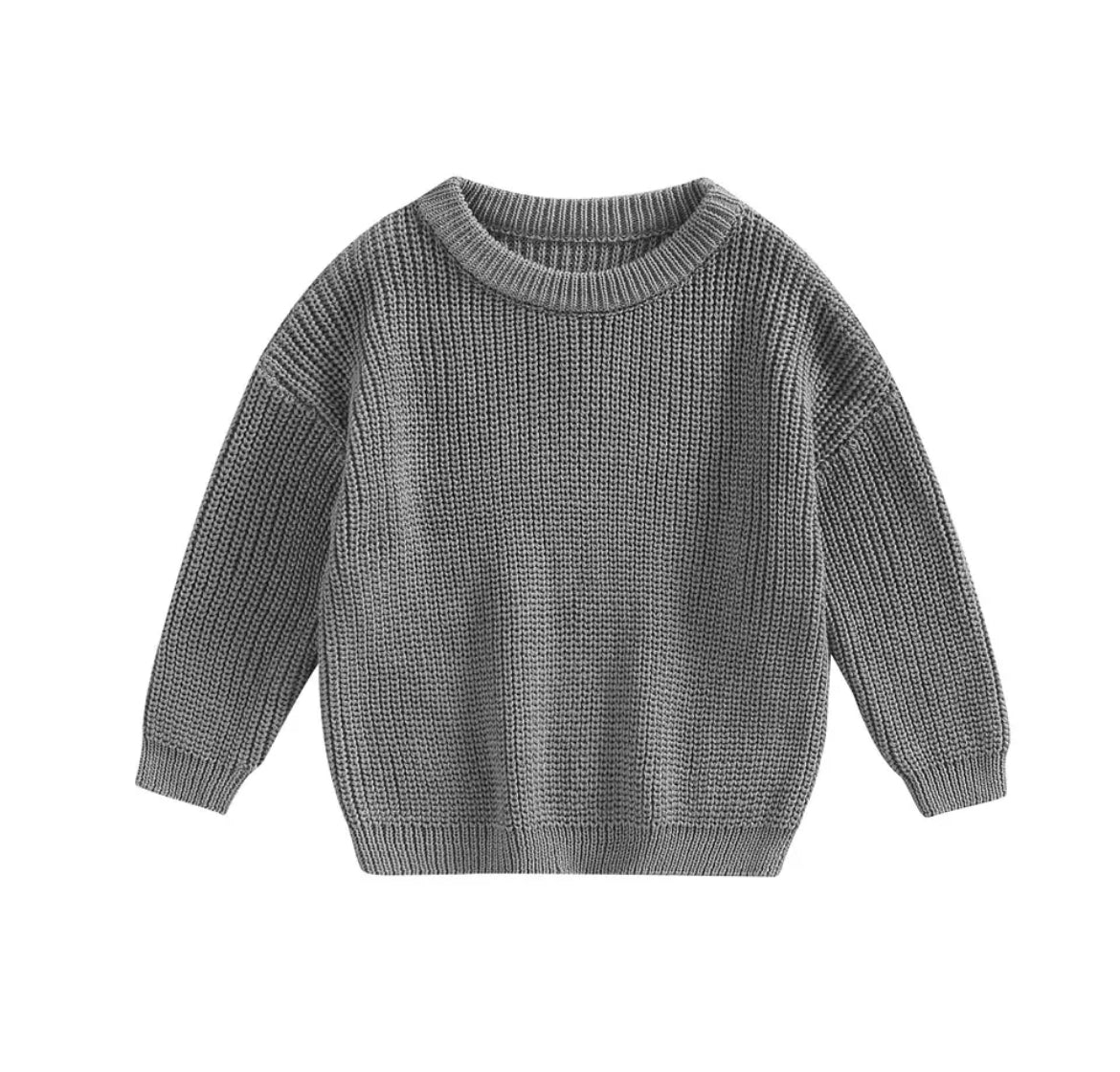 Foggy Grey Sweater