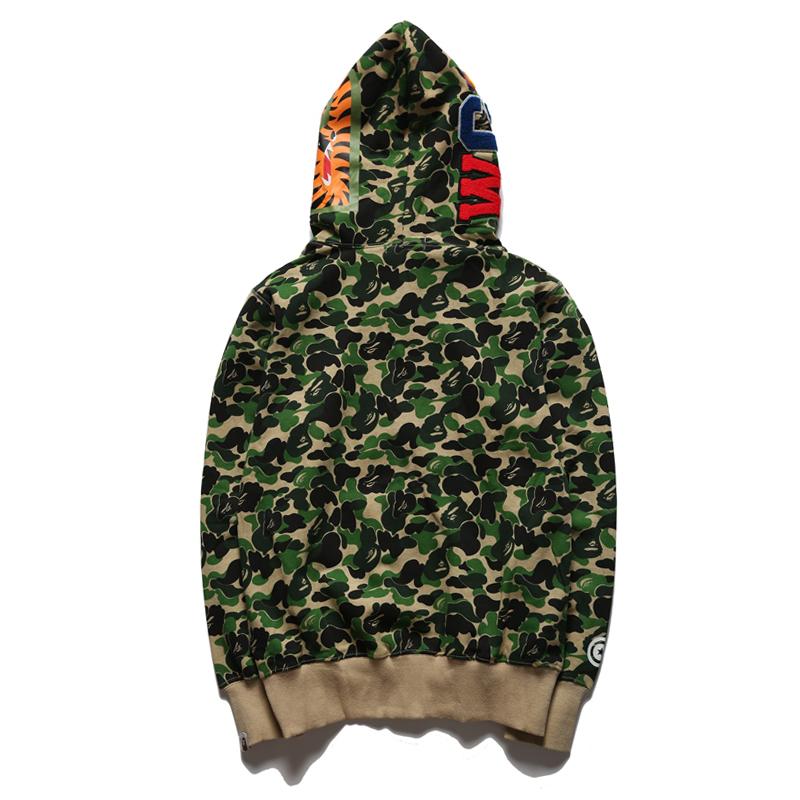 BAPE ABC Camo Tiger Full Zip Hoodie – POP Show Shirt