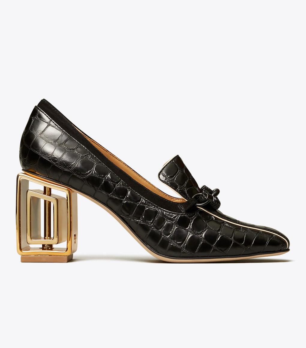 tory burch loafer pump