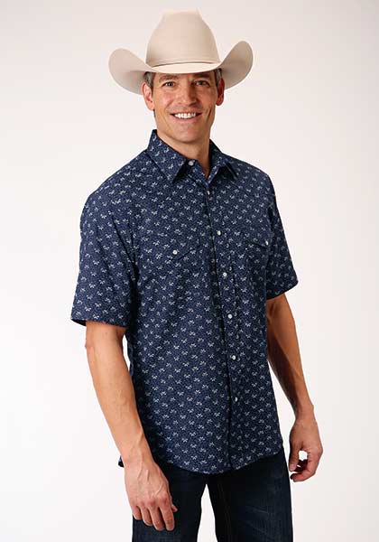 Men's Western Snap and Fashion Button Down Shirts. - Gavel Western Wear