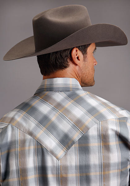 Stetson Men's Gold Dust Dobby Snap Shirt - Gavel Western Wear