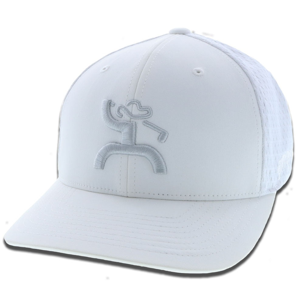 Hooey Flexfit Golf Mosaic White Cap 