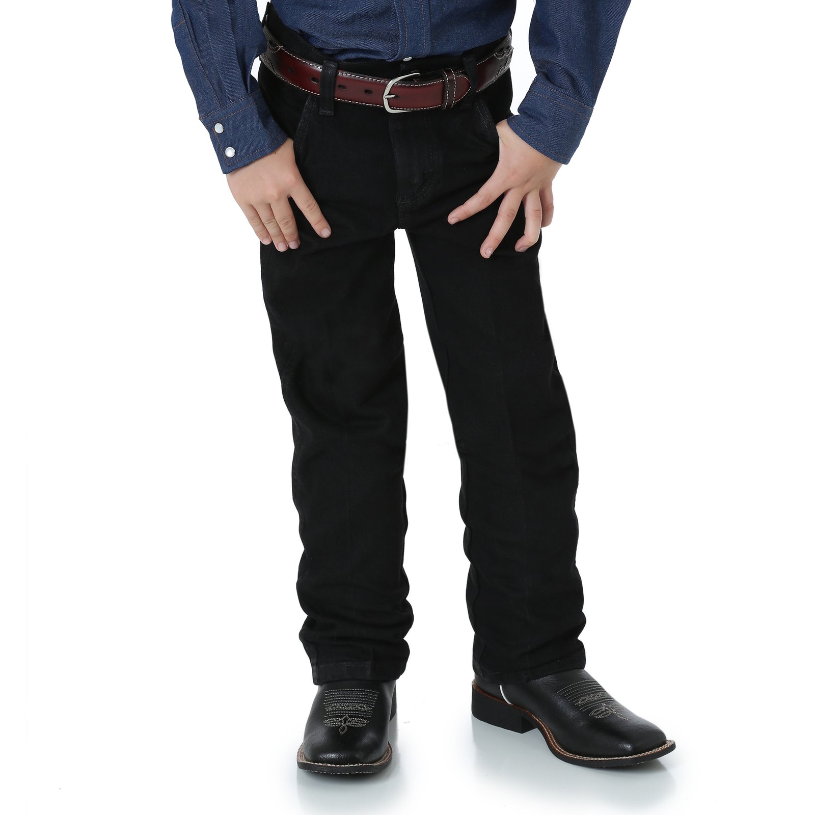 Wrangler Boy's Silver Edition Jean Black - Gavel Western Wear