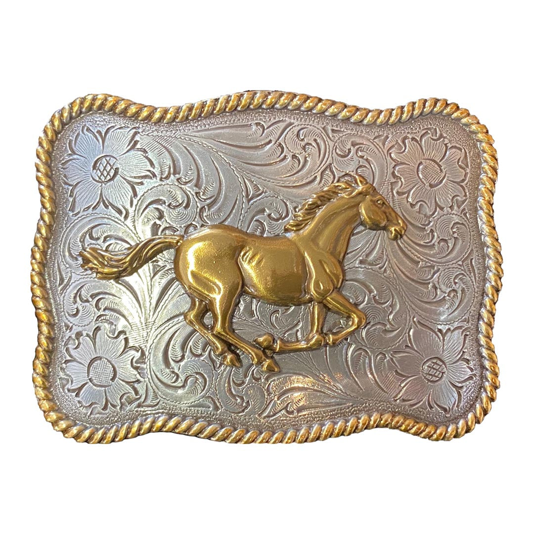 Nocona Girl's Running Horse Belt