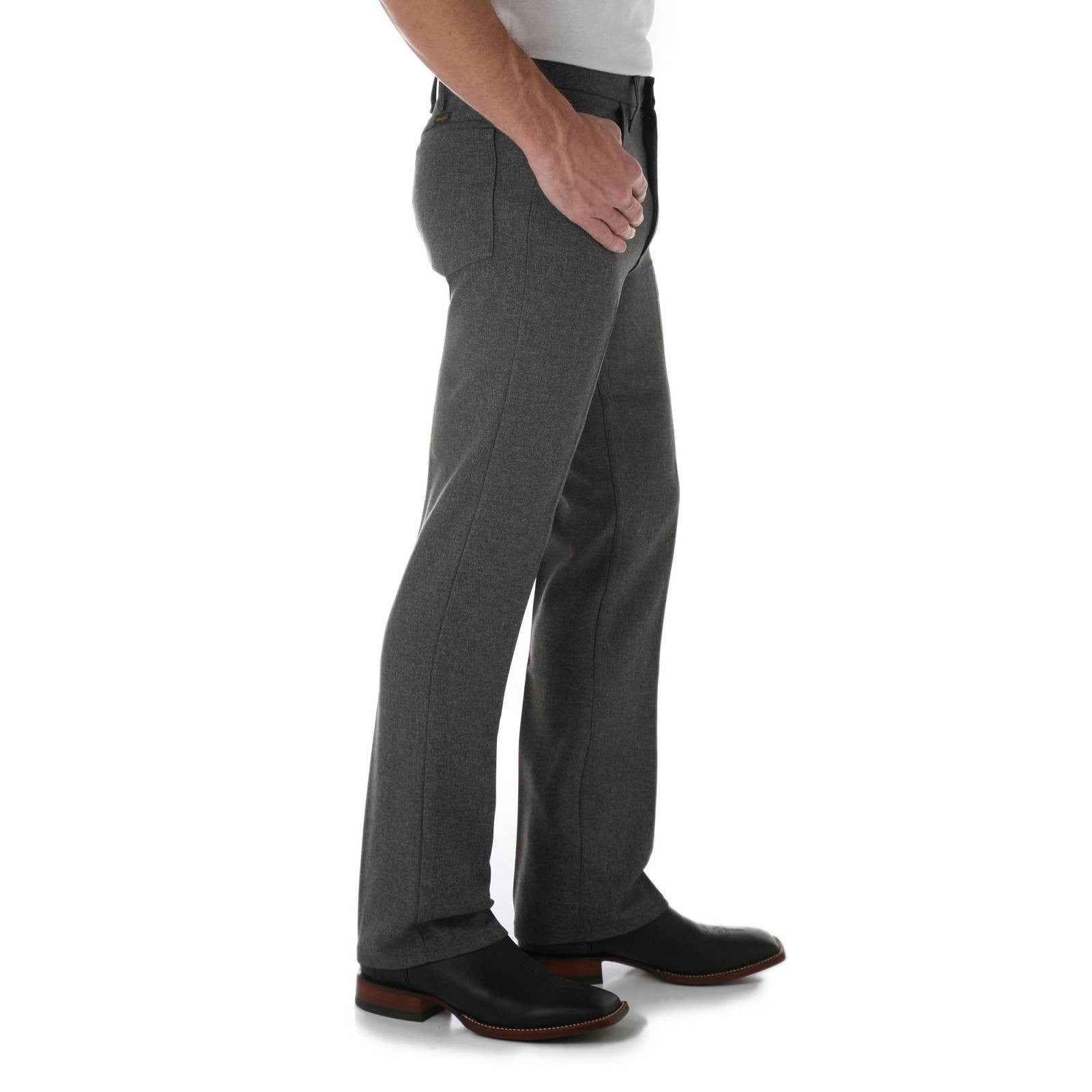 gray wrangler pants