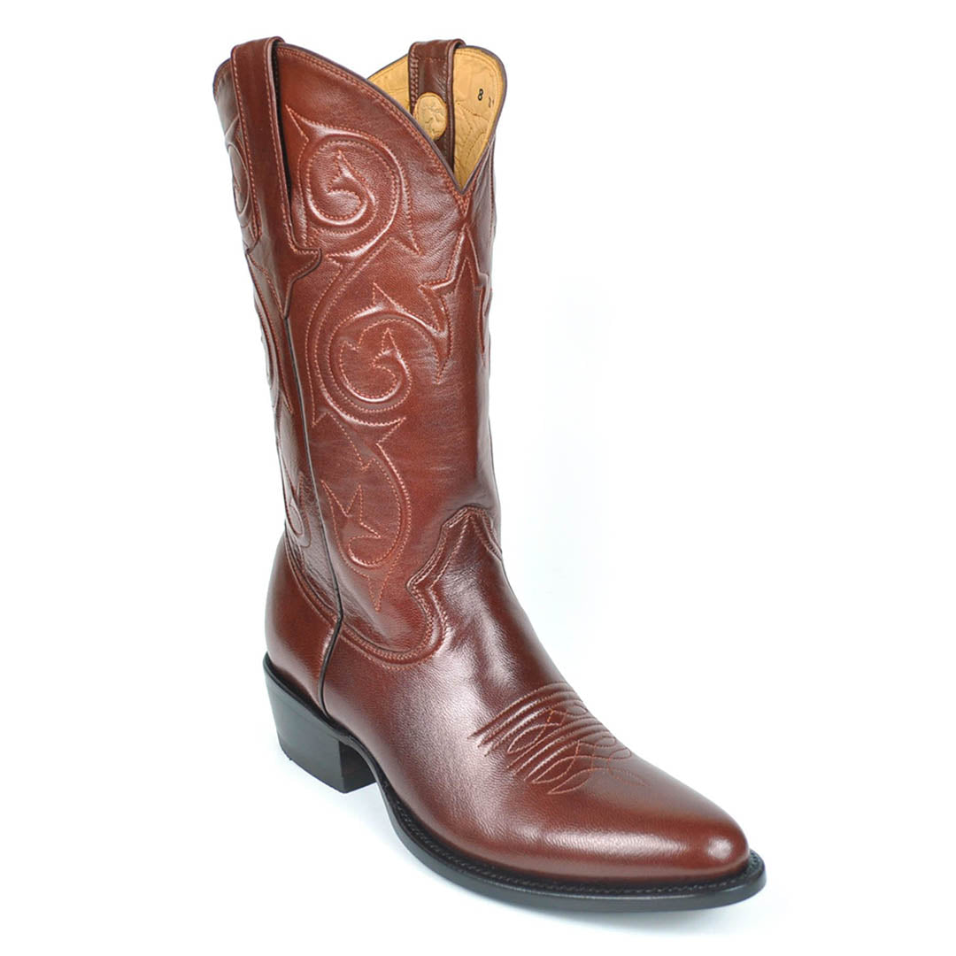 Gavel Men's Denton Goat Classic Western Boots - Budapest Brown - Gavel ...