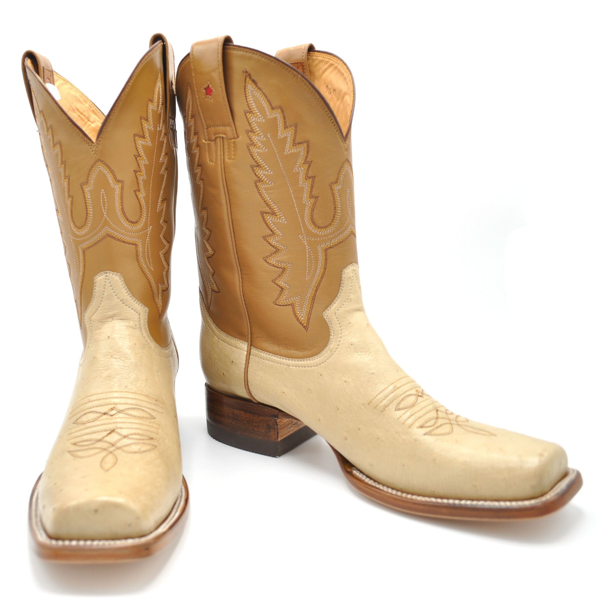 Gavel Men's Arroyo Smooth Ostrich Stockman Boots - Oryx - Gavel Western ...