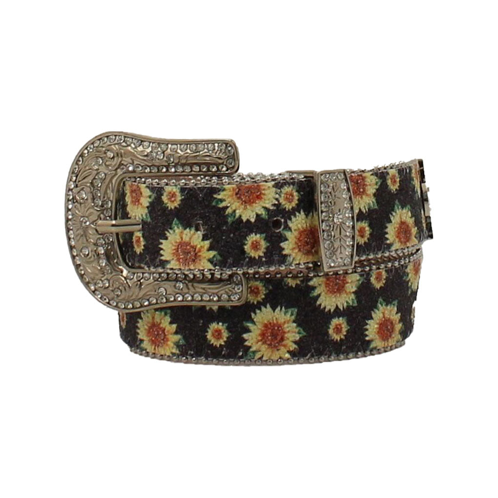 Girls Reversible Cactus Stripe Multicolored Belt