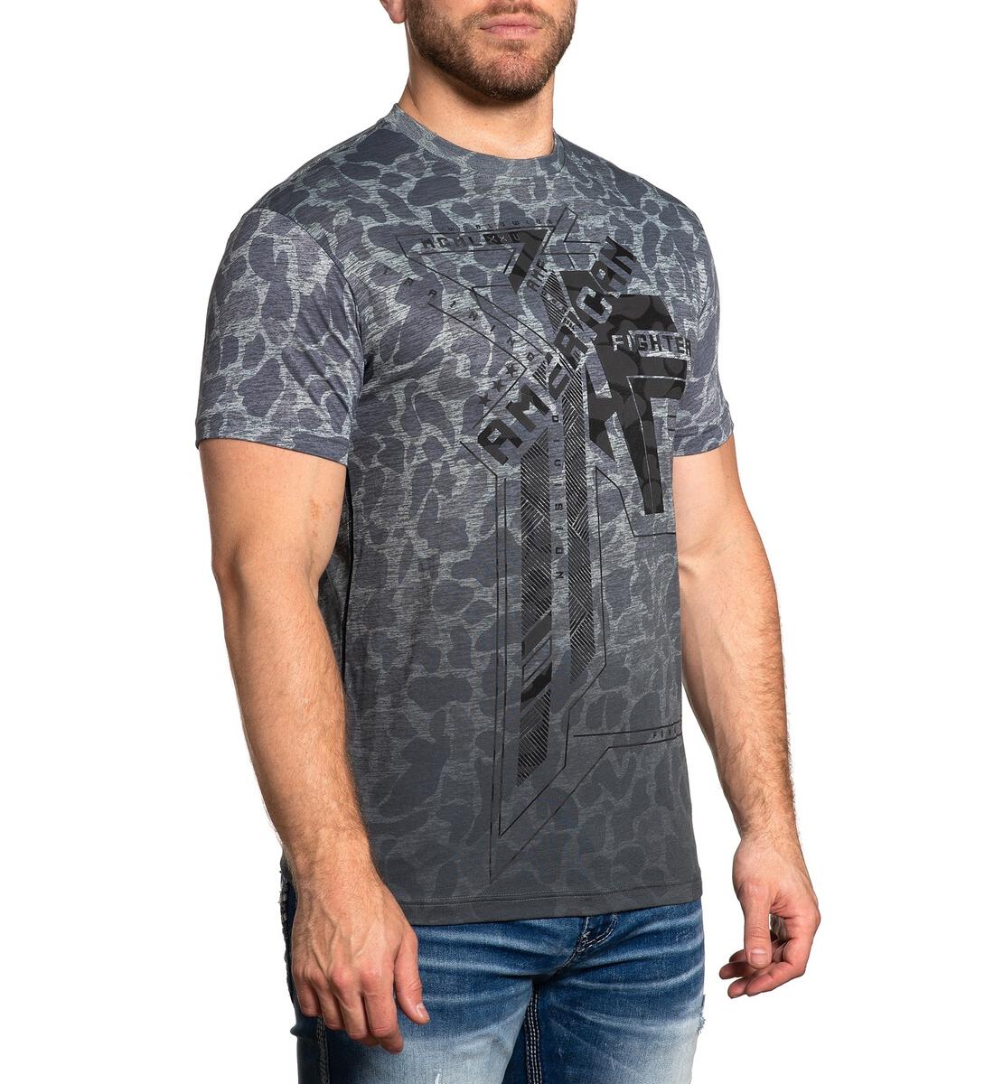 American Fighter Renfrow T-Shirt - Grey X-Small, Men's