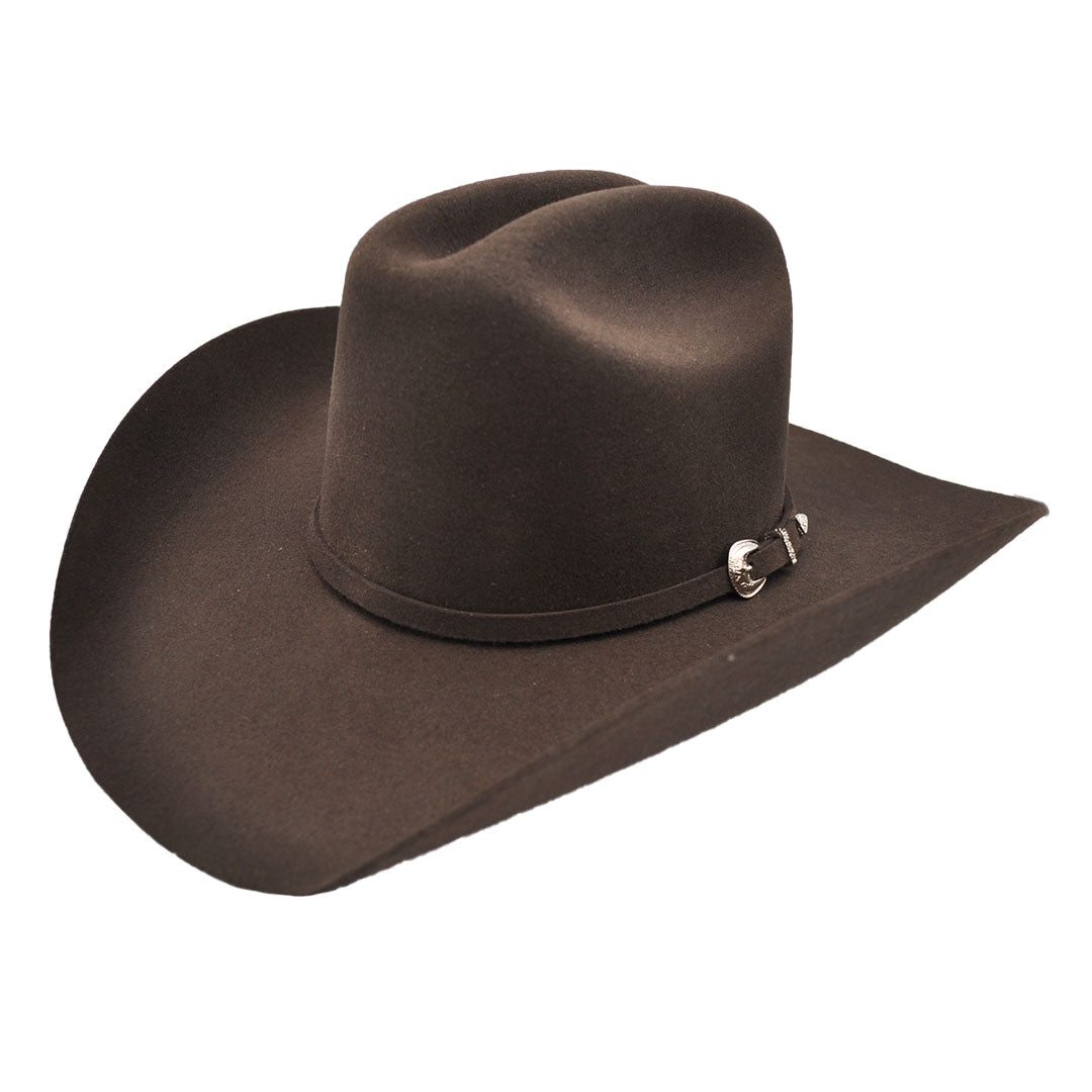 Justin 3X Rodeo Black Wool Felt Western Hat - Gavel Western Wear