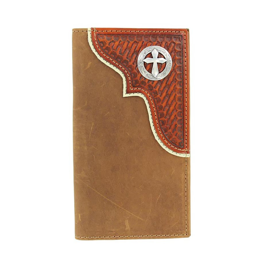 Cowboy 1873 Natural Tanned Leather Wallet (Brass) – Magic Mile Leather  Goods Co.