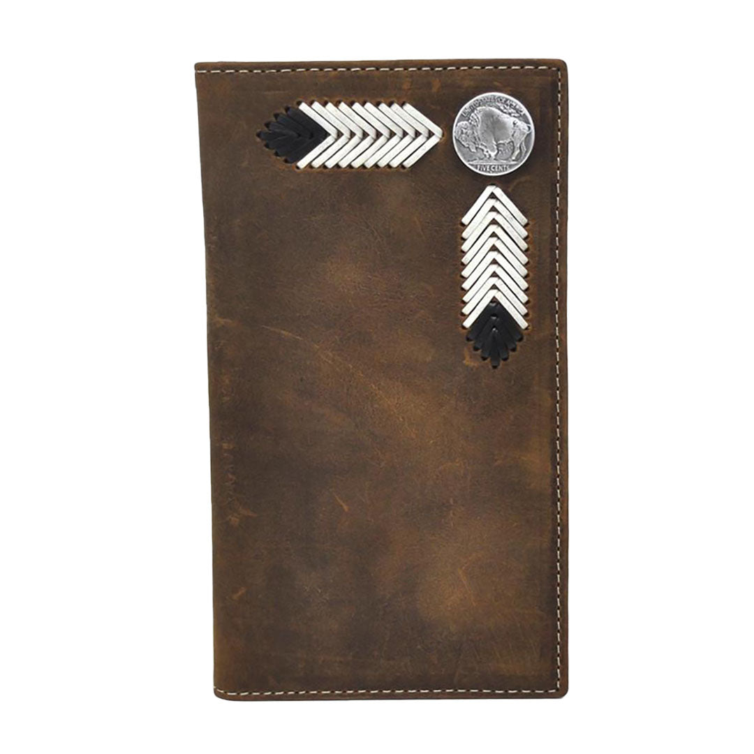 Cobalt Blue & Bone Leather Wallet – Saint Seneca