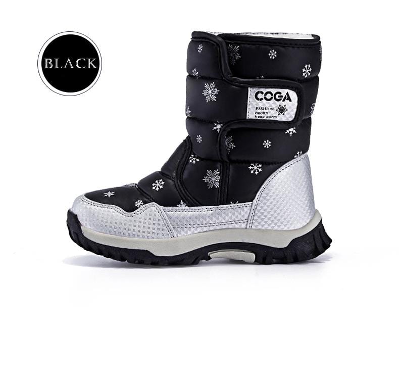 Girls Winter Waterproof Snow Boots 