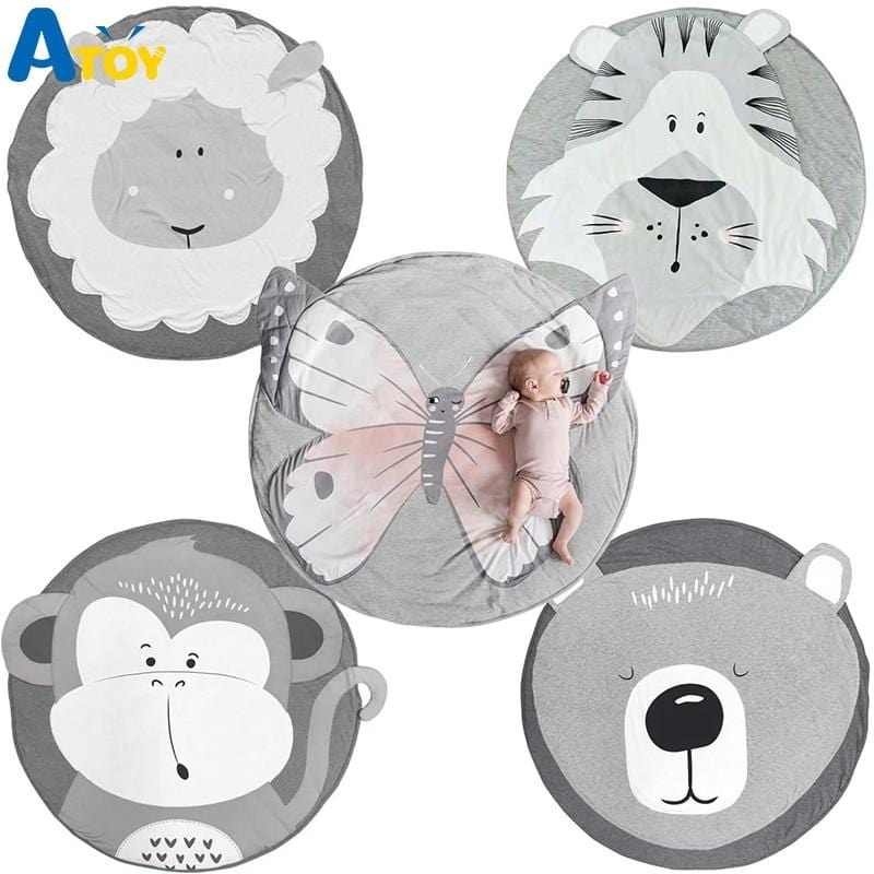 Baby Play Mat Cartoon Animals Oddly Superb