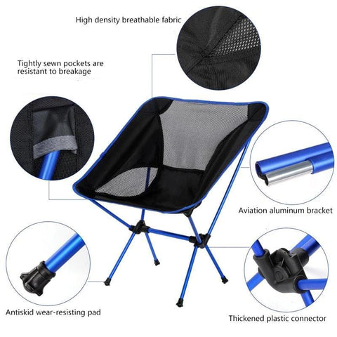 Camping Folding Chairs Lightweight Heavy Duty Oddly Superb