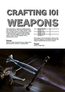 Crafting 101: Weapons (WOIN)
