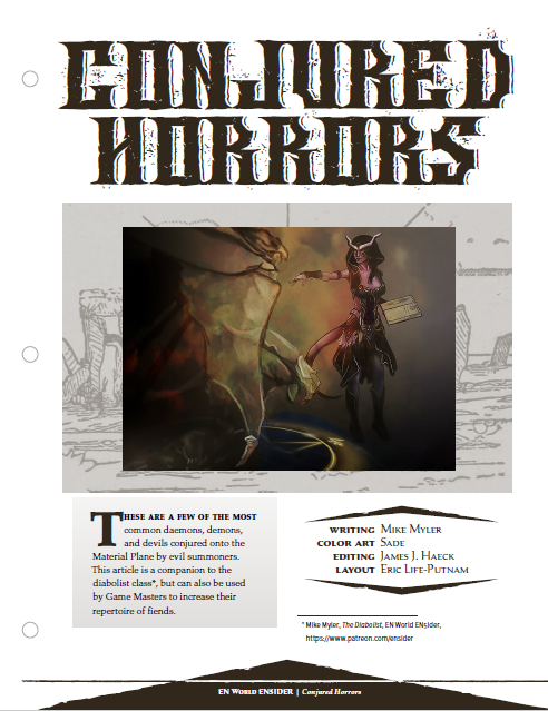 Fell Grafts: Demons & Devils (D&D 5e) – EN Publishing