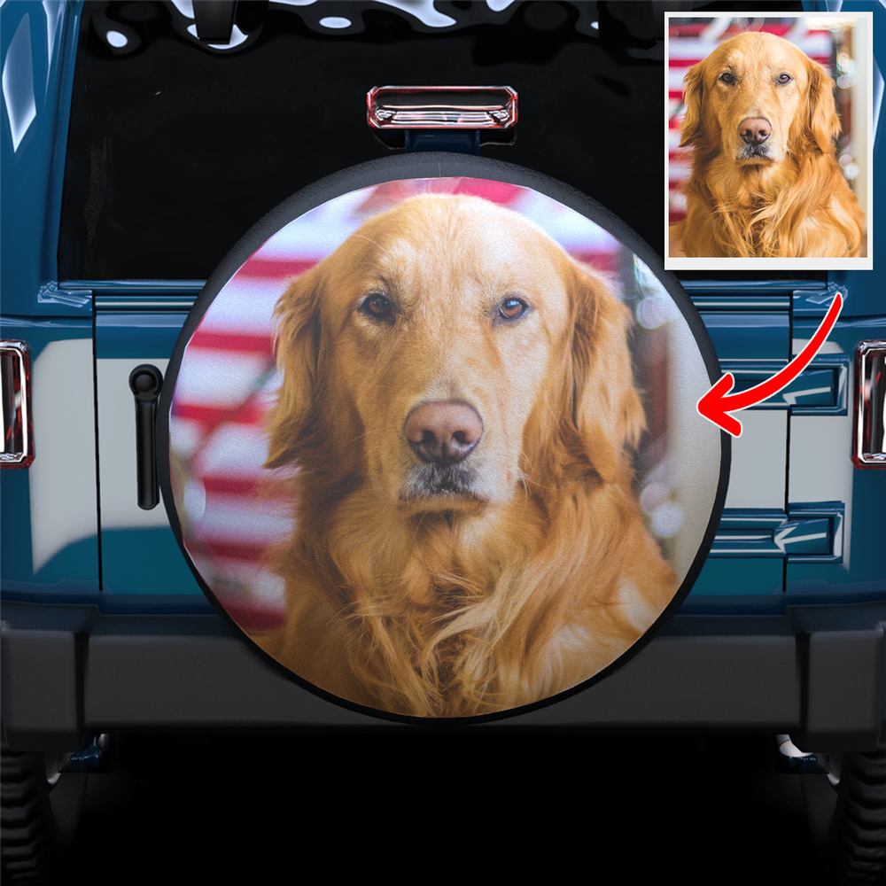 Custom Tire Covers All Tire Size and Backup Camera Hole Available  Dust-Proof Fit for All Vehicles - MyCustomTireCover