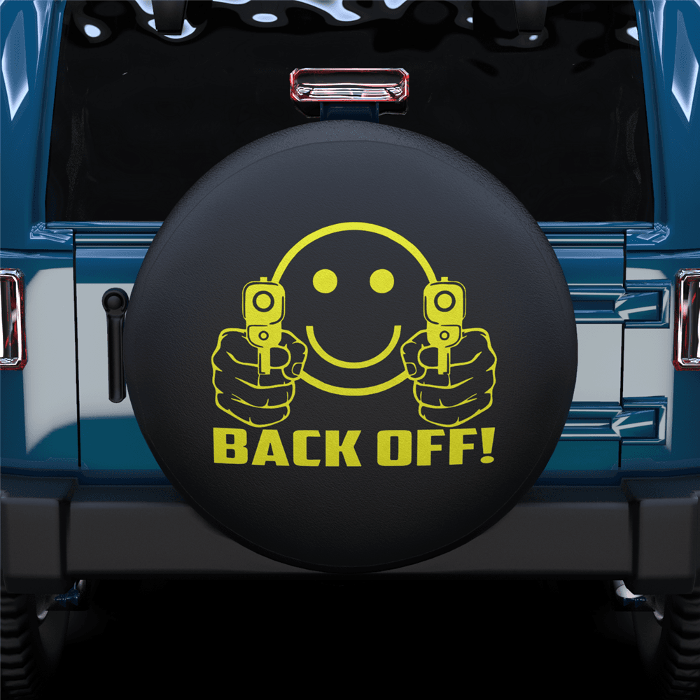 Tire Cover Back Off Spare Tire Cover For Jeep/RV/Camper/SUV -  MyCustomTireCover