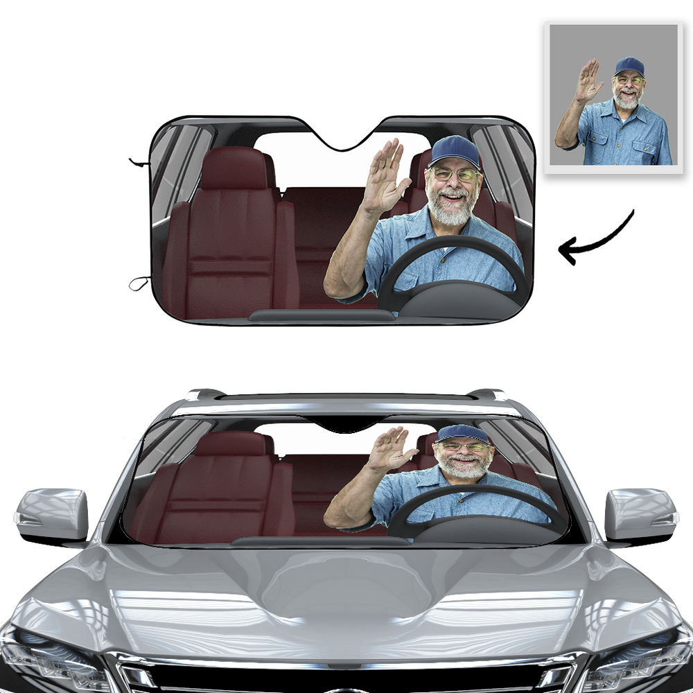 custom car sun shade