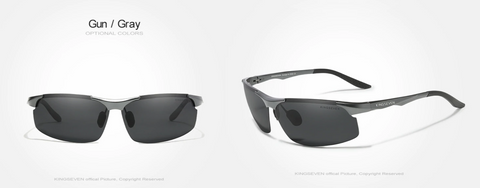KINGSEVEN® SPORT Sunglasses N-9126  Gun/Gray