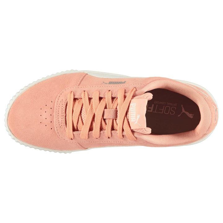 puma carina suede ladies trainers