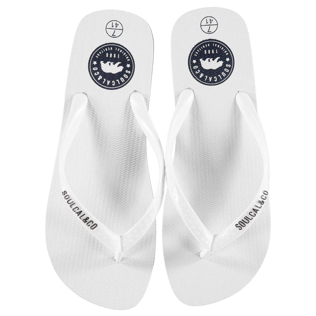 soulcal and co flip flops