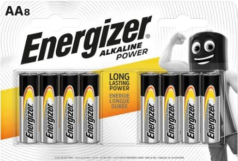 Energizer AA NiMH Rechargeable AA Batteries, 2Ah, 1.2V - Pack of