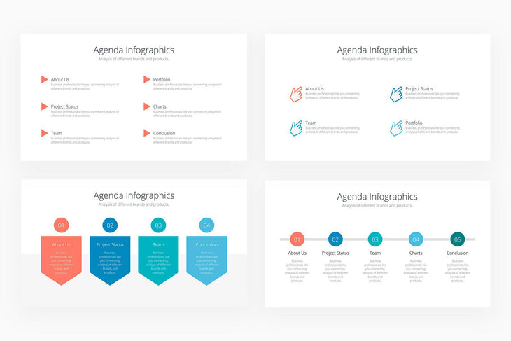 Agenda Infographics - Canva Template – Bundlesgo