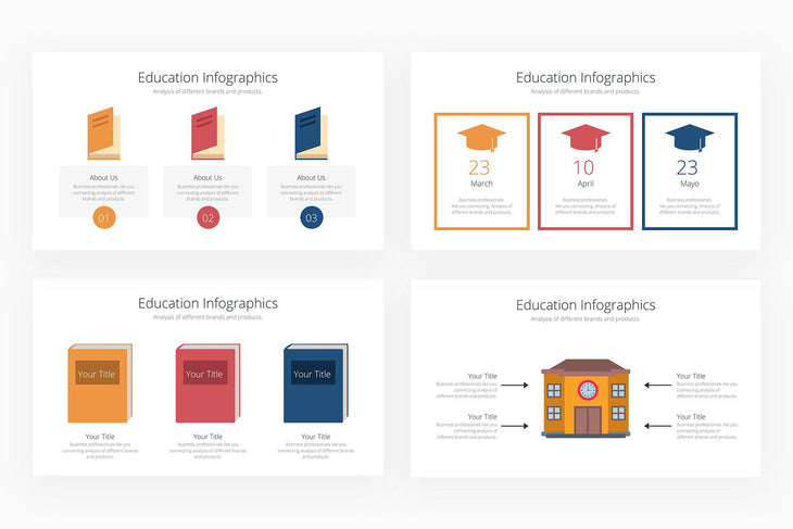 Education Infographics - Canva Template – Bundlesgo
