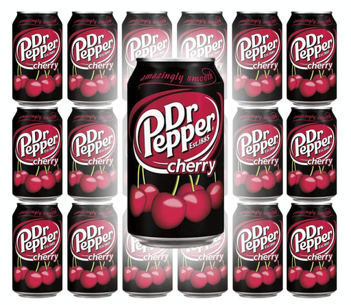 Dr Pepper Soda Cans, 12oz Can (Pack of 15, Total of 180 Oz)