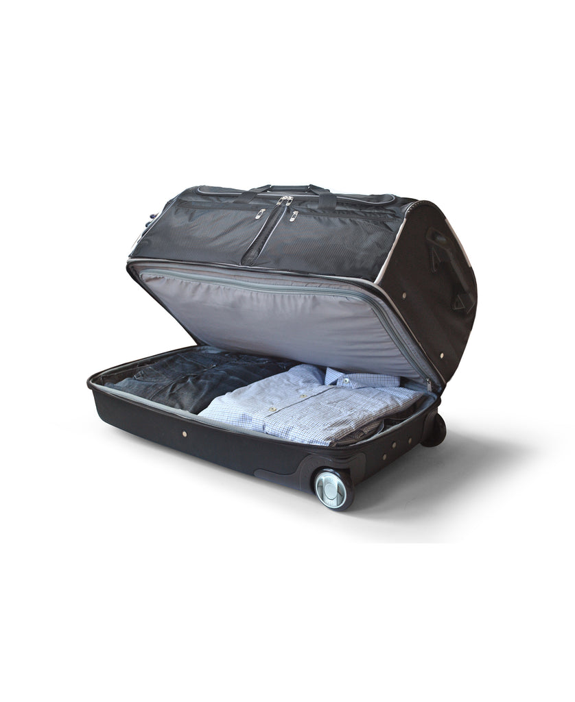 wheeled duffel with garment rack