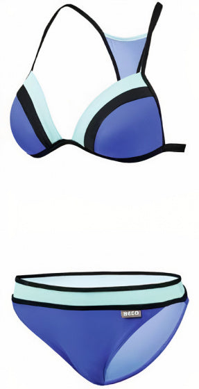 B-cup dames blauw/turquoise 42