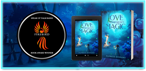 Love & Homegrown Magic front cover HC and Kindle 3D Firebird winner award