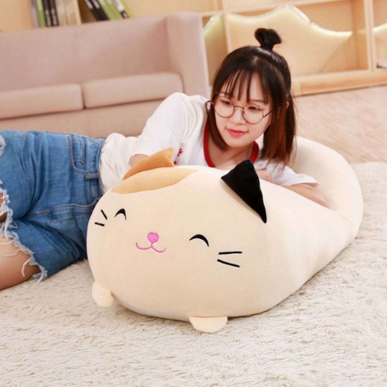 giant stuffed animal pillows