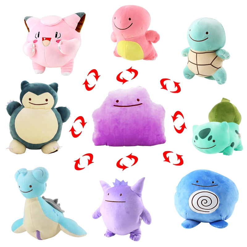 lapras ditto plush